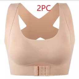 image-Posture Corrector Bra For Women 2-in-1 Breast Lifter & Back Support Front Closure Sports Shaper