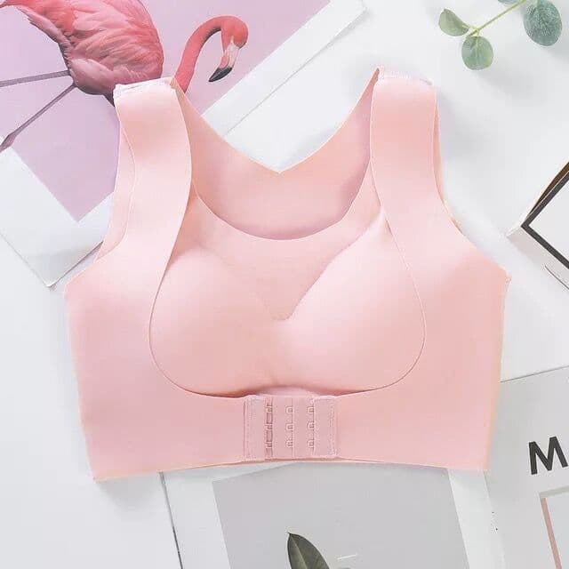 image-Posture Corrector Bra For Women 2-in-1 Breast Lifter & Back Support Front Closure Sports Shaper