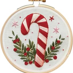image-Cross-border New Embroidery Christmas Embroidery KIT Christmas KIT Embroidery Handicraft DIY Material
