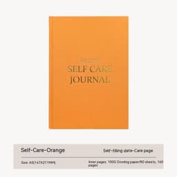 image-Thanksgiving Diary Happy Self-care Diary Boy English Version A5 Notebook Cloth Book