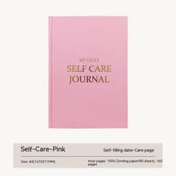 image-Thanksgiving Diary Happy Self-care Diary Boy English Version A5 Notebook Cloth Book