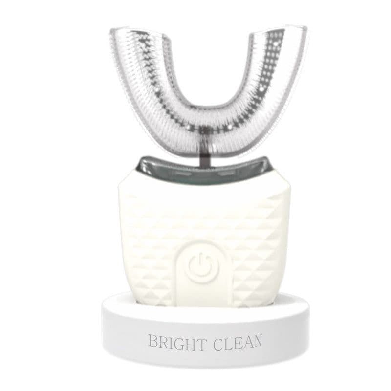 image-USB Charging U Type Tooth Beauty Instrument With Silicone In Mouth