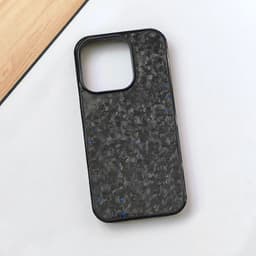 image-Gold Foil Carbon Fiber Forged Grain Phone Case