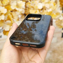 image-Gold Foil Carbon Fiber Forged Grain Phone Case