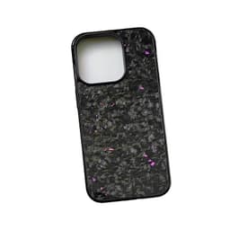 image-Gold Foil Carbon Fiber Forged Grain Phone Case