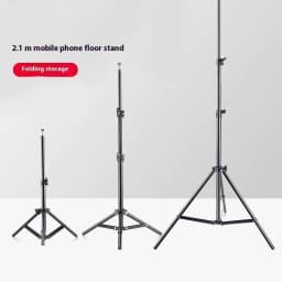 image-Mobile Live Streaming Photography Telescopic Fill Light Bracket
