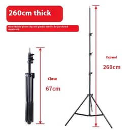 image-Mobile Live Streaming Photography Telescopic Fill Light Bracket