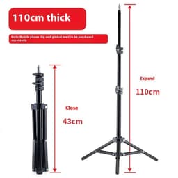 image-Mobile Live Streaming Photography Telescopic Fill Light Bracket