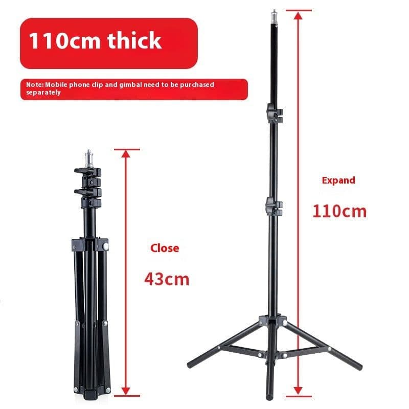image-Mobile Live Streaming Photography Telescopic Fill Light Bracket