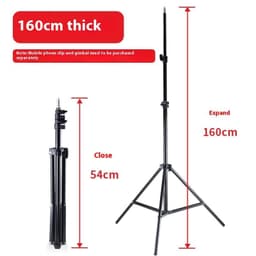 image-Mobile Live Streaming Photography Telescopic Fill Light Bracket