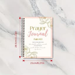 image-Prayer Diary Bible Learning And Gratitude Tracking Notebook