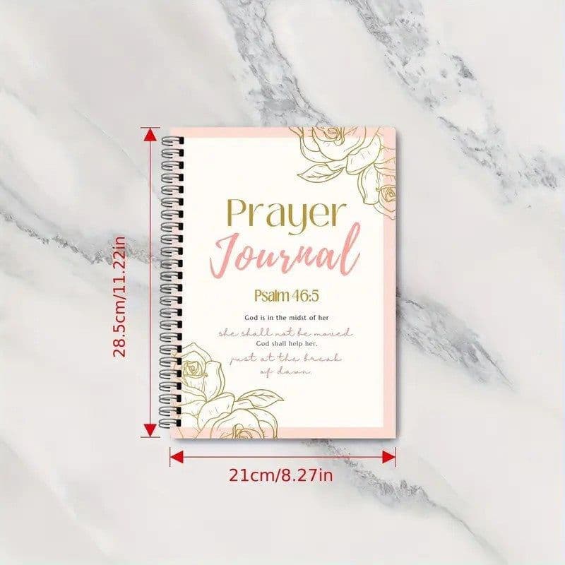 image-Prayer Diary Bible Learning And Gratitude Tracking Notebook