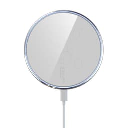 image-Wireless Charger Desktop Disc Ultra-thin Fast Charge Mobile Phone Wireless Charger