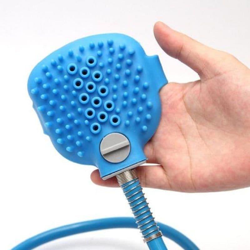 image-New Pet Bathing Tool Comfortable Massager Shower Tool Cleaning Washing Bath Sprayers Dog Brush Pet Supplies