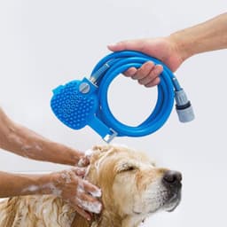 image-New Pet Bathing Tool Comfortable Massager Shower Tool Cleaning Washing Bath Sprayers Dog Brush Pet Supplies