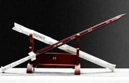 image-Xuanhong Sword One-piece High Manganese Steel Collectible Cold Weapon Unsharpened Not For Self-Defense