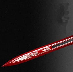 image-Xuanhong Sword One-piece High Manganese Steel Collectible Cold Weapon Unsharpened Not For Self-Defense