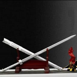 image-Dragon Soul Integral Sword High Manganese Steel Self-Defense Cold Weapon Collection-Grade Unsharpened