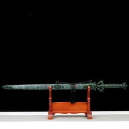 image-Integrated Tang Dynasty Swords Tang Heng Dao, Xiu Chun Dao Embroidered Spring Saber High Manganese Steel Blades, Unsharpened Cold Weapons For Self Defense