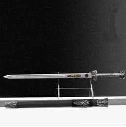 image-HanwangIntegral Sword High Manganese Steel Self-Defense Cold Weapon Collection-Grade Unsharpened