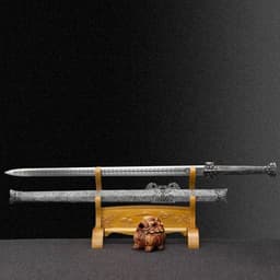 image-Beast Beak Integral Sword High Manganese Steel Self-Defense Cold Weapon Collection-Grade Unsharpened
