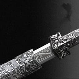 image-Beast Beak Integral Sword High Manganese Steel Self-Defense Cold Weapon Collection-Grade Unsharpened