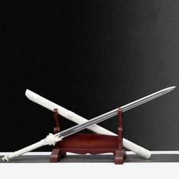image-Shaoshi Integral Precious Sword High Manganese Steel Self-Defense Cold Weapon Collection-Grade Unsharpened
