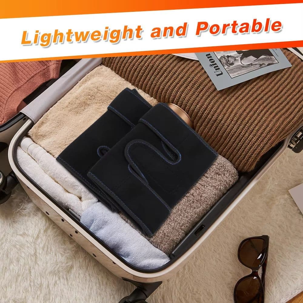 image-Warm Heating Knee Pads Self-Heating Magnet Therapy With 2x16 Energy Non-Electric Relieve Cold Knees And Prevent Old Cold Legs