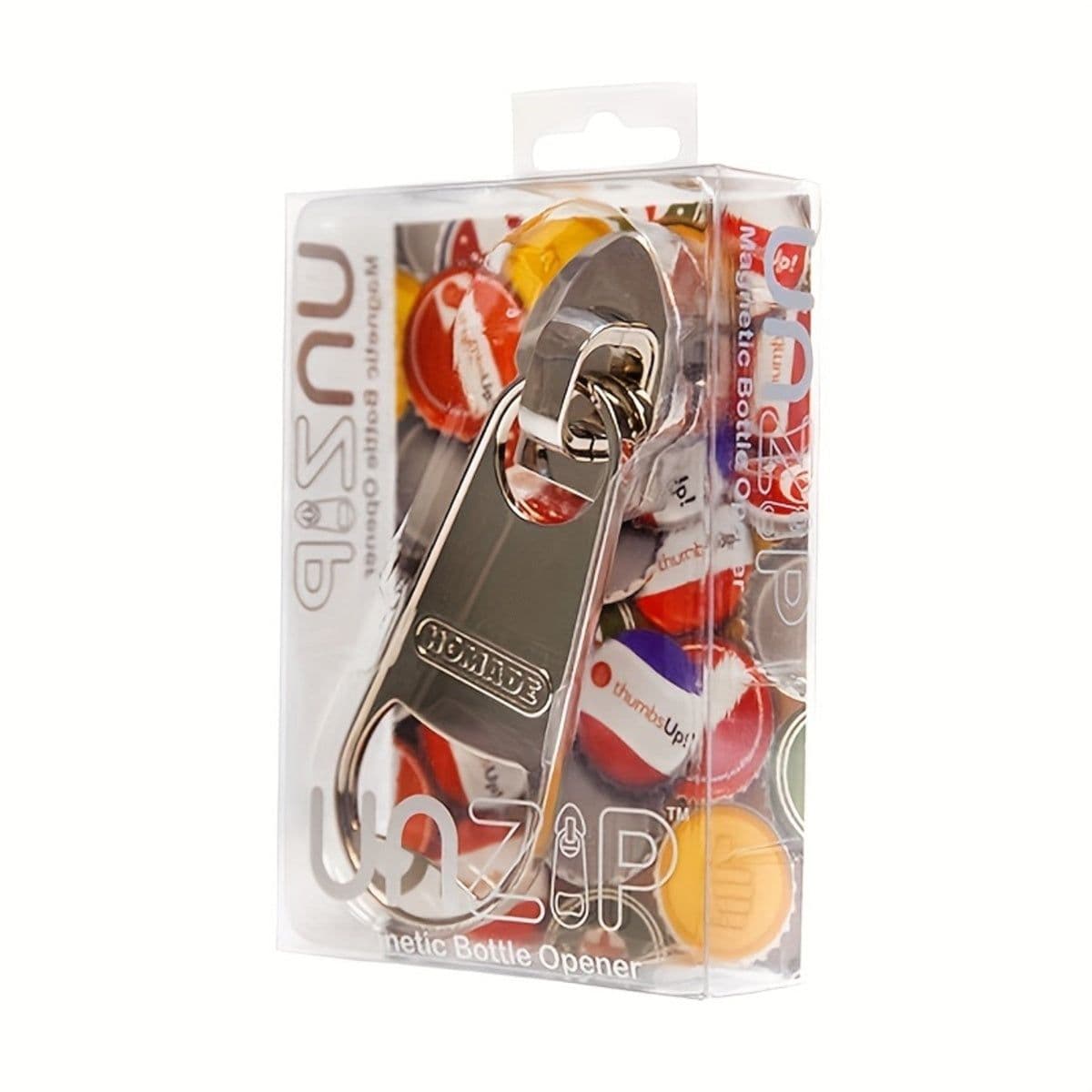 image-Creative Large Magnetic Zipper Bottle Opener Beer Bottle Opener With Refrigerator Sticker Creative Large Size Beer Opener With Personalized Lever Design