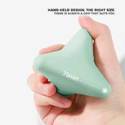 image-Silicon Massage Cone Fitness Massage Ball, Trigger Point Self Massage Therapy Tool Manual Massage Kit To Relieve Muscle Pain And Tension In The Back, Neck, Arms, Shoulders, Legs Grey