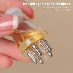 image-Mini Medicine Guide Comb Roller Ball Massage Comb Scalp Medicine Liquid Applicator For Hair Growth And Strong Roots