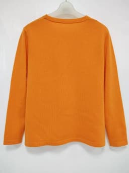 image-100 Cashmere Women's Round Neck Long Sleeve Pullover