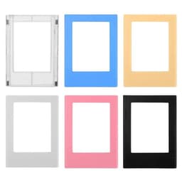 image-Creative Magnetic Small Photo Frame, DIY Magnetic Sheet Versatile Combination Display Frame Magnetic Picture Frame Mini Picture Frames Set For Refrigerator Wallet Size Picture Frames