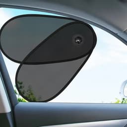 image-Car Window Shades, Breathable Car Window Shade For Baby For Side, Cross-border Car Side Window Adjustable Sunshade Super Stretchy Sun Shade For Car Window For Baby Block Sun Heat And Harmful UV Rays