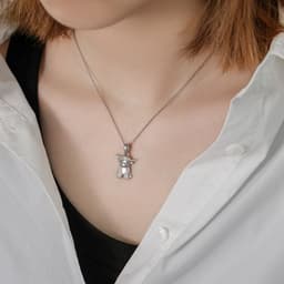 image-925 Sterling Silver Highland Cow Necklace Cow Earrings Cow Jewelry