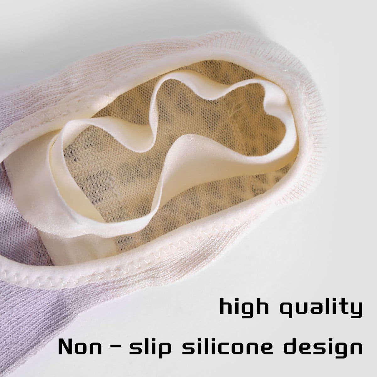 image-Yoga Socks For Women With Grips Grippy Yoga Socks For Women Men Non-Slip Full Toe Sticky Grip Accessories For Yoga, Barre, Pilates, Dance, Ballet