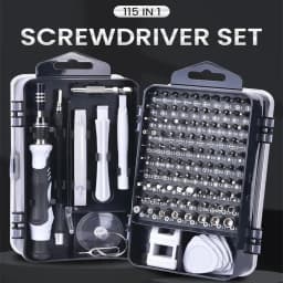 image-115 In 1 Precision Screwdriver Set, Super Durable Mini Professional Magnetic Repair Tool Kit, Small Screwdriver For Phone, Computer, Watch, Laptop, Macbook, Eyeglass, Electronic
