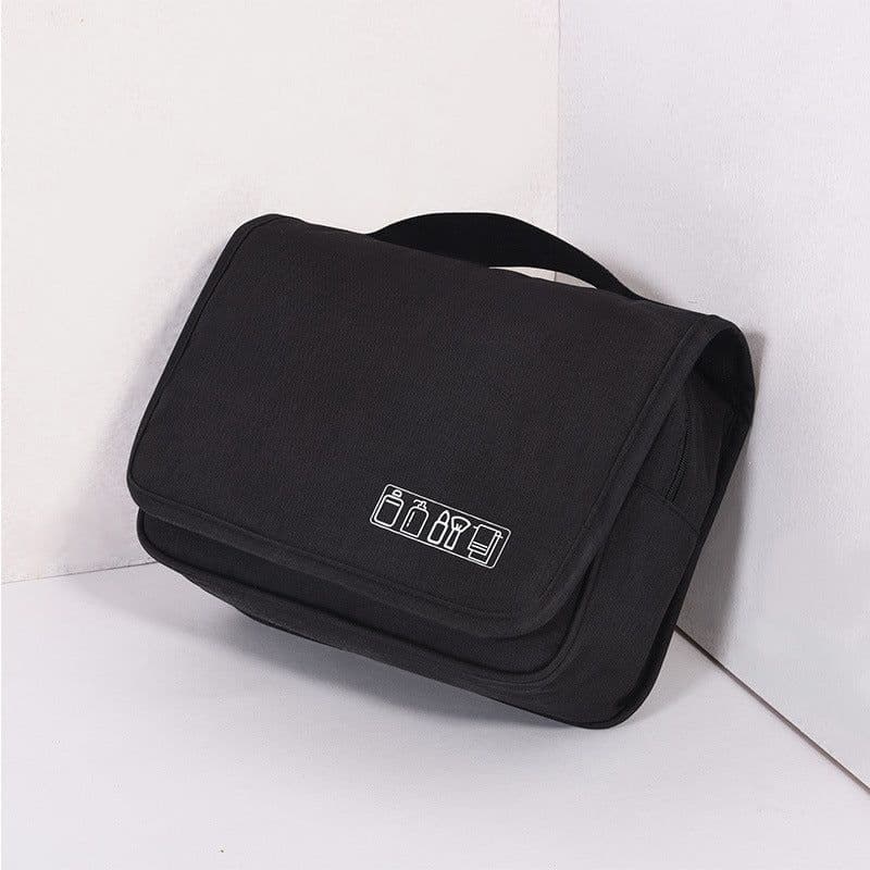 image-Travel Hanging Toiletry Bag Travel Kit Shaving Bag Waterproof Large Makeup Bag Wash Bag Makeup Organizer Cosmetic Case Puffy Makeup Cosmetic Bag Organizer, Carry-on Travel Accessories