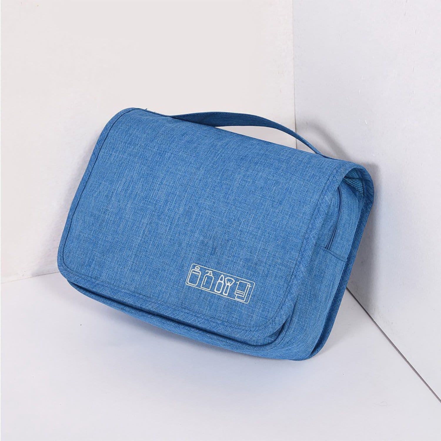 image-Travel Hanging Toiletry Bag Travel Kit Shaving Bag Waterproof Large Makeup Bag Wash Bag Makeup Organizer Cosmetic Case Puffy Makeup Cosmetic Bag Organizer, Carry-on Travel Accessories