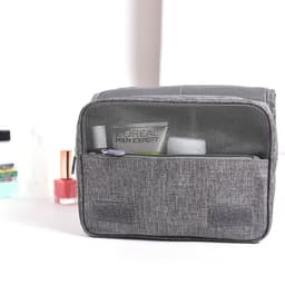 image-Travel Hanging Toiletry Bag Travel Kit Shaving Bag Waterproof Large Makeup Bag Wash Bag Makeup Organizer Cosmetic Case Puffy Makeup Cosmetic Bag Organizer, Carry-on Travel Accessories