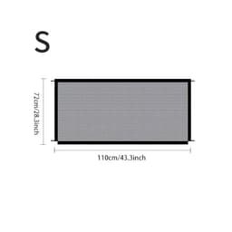 image-Pet Dog Fence, Foldable Isolation Net, Dog Safety Protection Fence, No Drilling Required Household Pet Isolation Fence, Balcony Dog And Cat Isolation Net Fence, Indoor Obstacle Safety Protection
