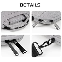 image-13-15.6 Inch Laptop Bag, Laptop Carrying Case Shoulder Strap Carrying Briefcase, Business Leisure Or School Laptop Bag