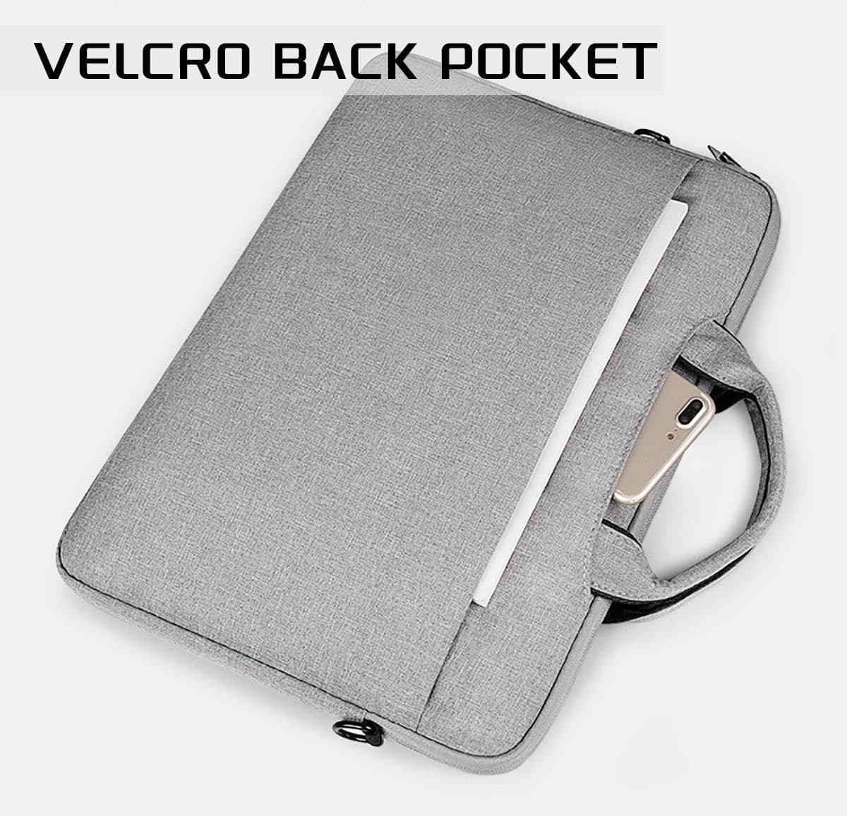 image-13-15.6 Inch Laptop Bag, Laptop Carrying Case Shoulder Strap Carrying Briefcase, Business Leisure Or School Laptop Bag