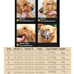 image-Dog Muzzle Leather, Comfort Secure Anti-Barking Muzzles For Small Medium Large Dogs, Breathable And Adjustable, Allows Drinking And Panting, Used With Collars