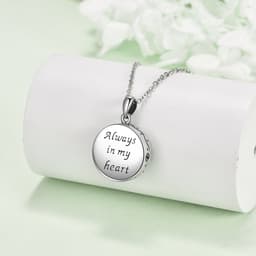 image-Tree of Life Urn Necklaces for Ashes Sterling Silver Celtic Knot Moon Tree of Life Cremation Jewelry for Ashes Memory Jewelry