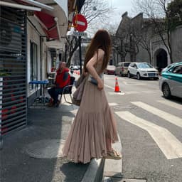 image-Ethereal Summer Gown, Sheer Tulle Mermaid Dress For Women