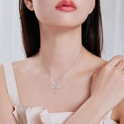 image-Cross Necklace for Women 925 Sterling Silver Love Heart Infinity Faith Necklace Hope Pendant Cross Jewelry Gifts for Girls Men