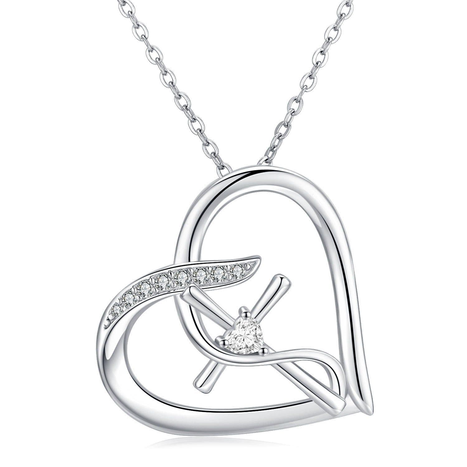image-Cross Necklace for Women 925 Sterling Silver Love Heart Infinity Faith Necklace Hope Pendant Cross Jewelry Gifts for Girls Men