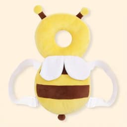 image-Head Back Protector Baby Protect Pillow Learn Walk Headgear Prevent Injured Safety Pad Prevention Fall Cartoon Bee Kids Pillows