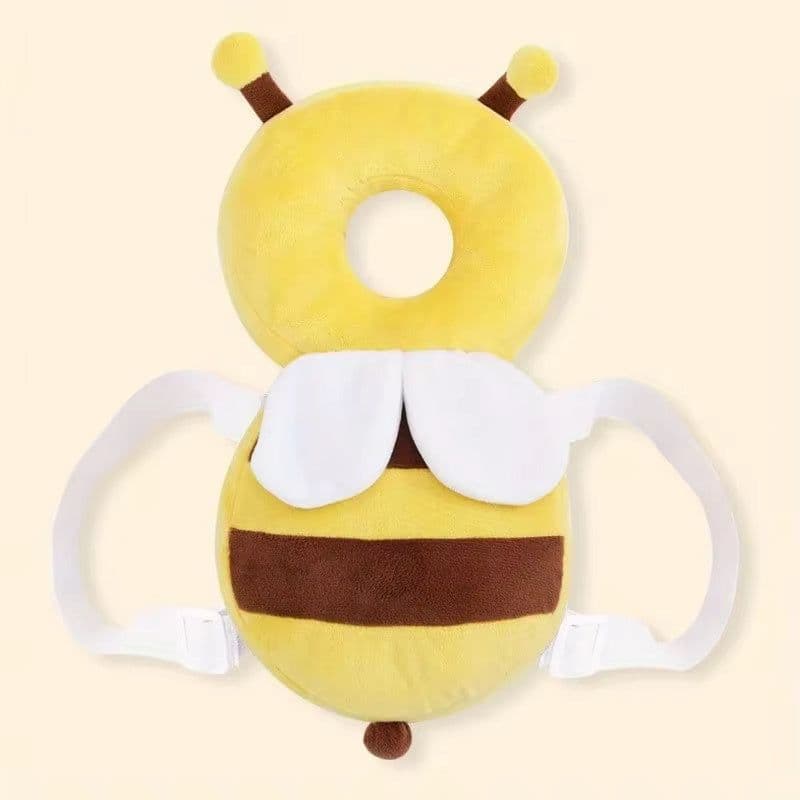 image-Head Back Protector Baby Protect Pillow Learn Walk Headgear Prevent Injured Safety Pad Prevention Fall Cartoon Bee Kids Pillows